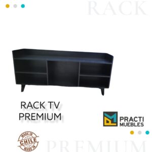 Rack Negro Premium TV 66"
